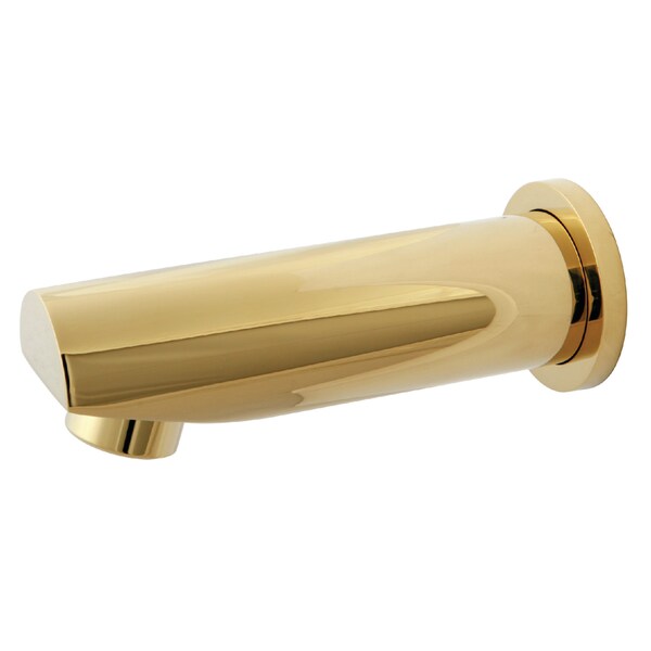 Deco, Tub Faucet Spout W/ Flange, Polished Brass
